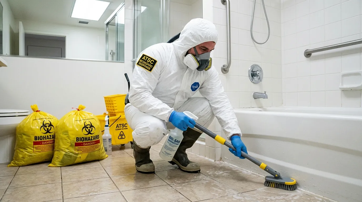 Decontamination equipment deployed for Blood Cleanup in Miami Lakes